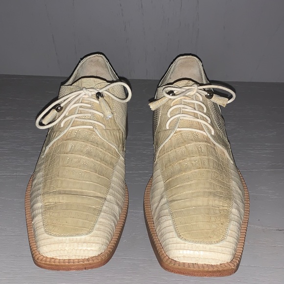 Genuine Crocodile & Lizard Leather Shoe - Picture 2 of 11